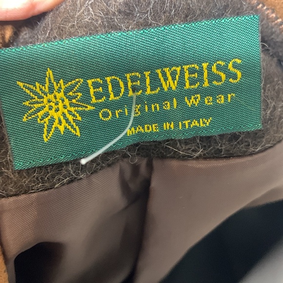 Edelweiss Wool Loden Jacket steampunk unisex - Picture 7 of 8